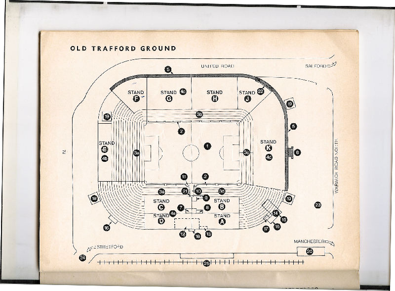 Old Trafford Ground 1973